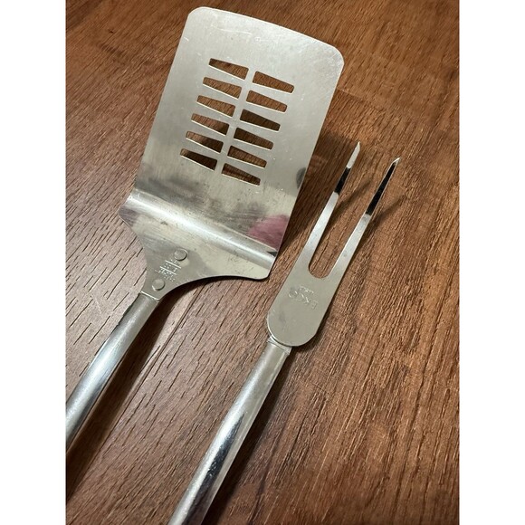 Vintage EKCO Slotted Spatula Turner Chromium Plated Nylon Spice of Life 12" MCM - Picture 7 of 7